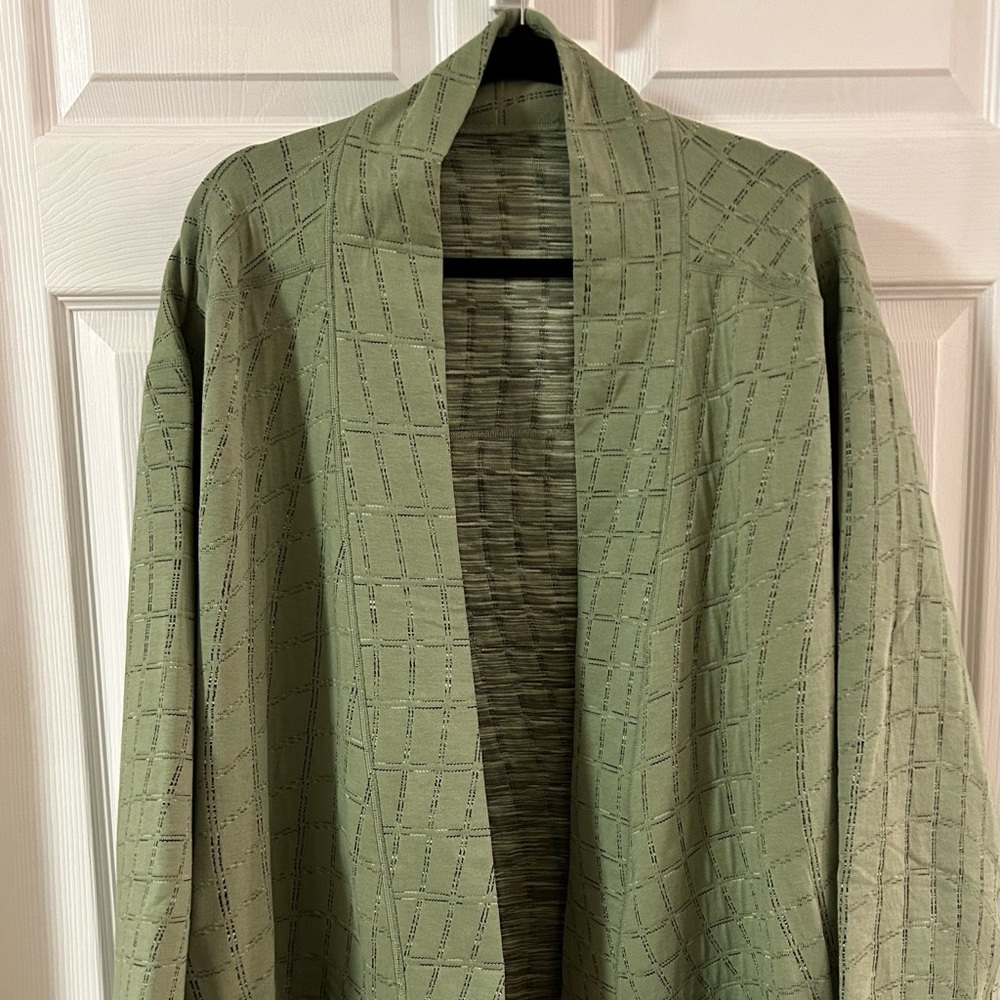 Nike Yoga Plus Size 2X Reversible Soft Jacket New